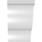 Ekena Millwork 6-in. W x 6-in. D x 10-in. H Funston Architectural Grade PVC Knee Brace BRCP06X06X10FST - alternate 3